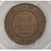 AUSTRALIA 1930 . ONE 1 PENNY . GENUINE